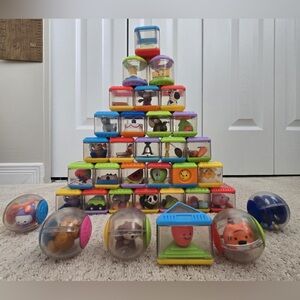 34 vintage peek a boo blocs and balls fisher price